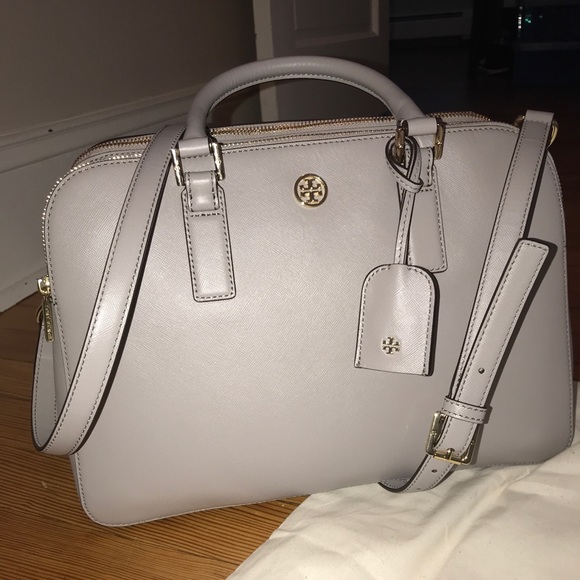 Tory Burch Handbags - Tory Burch Robinson Triple-zip Satchel